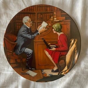 Norman Rockwell Collector's Plate